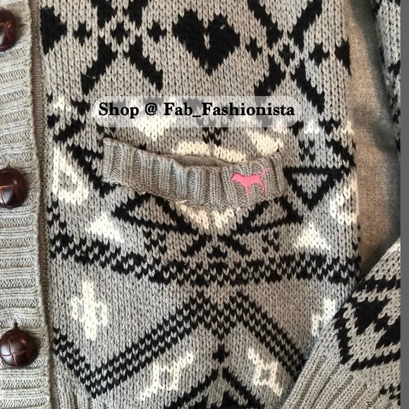Victoria’s Secret plush cardigan sweater size small